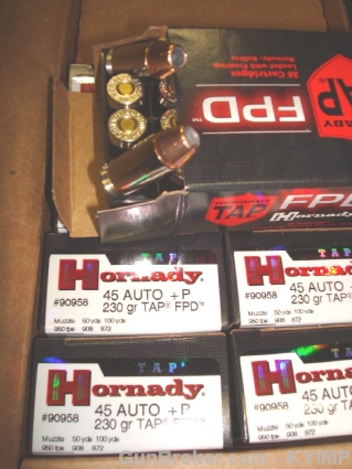 Hornady - .45 acp +P Critical Duty HP 220 gr - 20 Rounds 90926